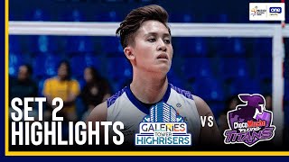 CHOCO MUCHO vs GALERIES TOWER  SET 2 HIGHLIGHTS  202425 PVL ALLFILIPINO CONFERENCE  Nov 14 [upl. by Ahsoyek]