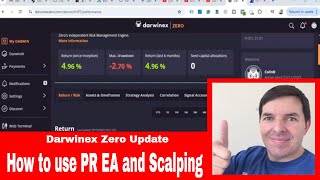 Darwinex Zero Update  How I am using the profit retriever EA to scalp the market [upl. by Newmann]