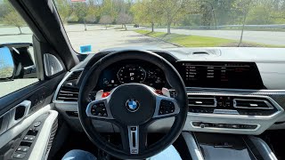 BMW X5 M Competition  Full POV WalkAround and Drive [upl. by Hannavas792]