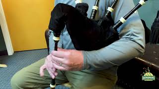 Pipers Choice Concert Smallpipes in A  Hendersons Smallpipe Demo [upl. by Fishback249]