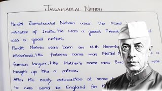 JAWAHARLAL NEHRU BIOGRAPHY IN ENGLISH  EASSAY ON CHACHA NEHRU childrensday nehru biography [upl. by Tommie]