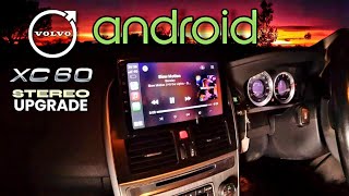 Volvo XC60 Android Stereo Upgrade [upl. by Kristine]