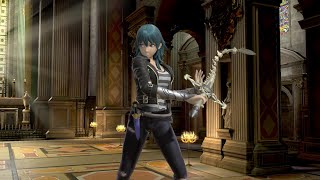 Byleth Wages Battle in a More Casual Look Smash Ultimate Mods [upl. by Eanore]