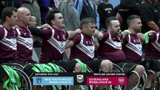 NRL Wheelchair Rugby League State Challenge 2023 Part 1 [upl. by Brackely]