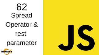 Javascript Tutorial in Hindi  62 Spread Operator amp rest parameter in javascript [upl. by Maxentia401]