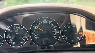 2001 sl500 acceleration [upl. by Llednek393]