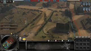 Coh 2 Wikinger Mod PvP 42  4v4  Panzergrenadier vs Guards Tank [upl. by Grizel]