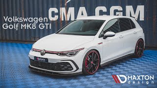 MAXTON DESIGN PRESENTATION 75 Volkswagen Golf MK8 GTI Maxtonized [upl. by Deroo]