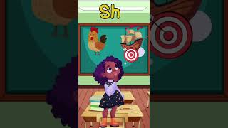 Ch vs Sh Digraphs for Kids  Phonics  GameQuiz shorts phonics digraphs [upl. by Arnie389]