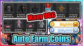 Many UGC LIMITED Style Stars Script  Auto NPCs  Get All Codes [upl. by Ainesej]