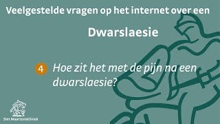 Hoe zit het met de pijn na een dwarslaesie  Sint Maartenskliniek [upl. by Elaen]