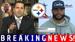 URGENT DAK PRESCOTT AT STEELERS ART ROONEY CONFIRMED BIG CONTRACT STEELERS NEWS [upl. by Garland]