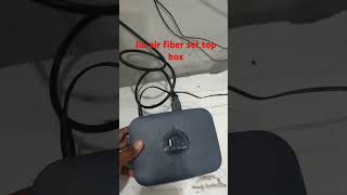 Jio air fiber set top box jio shorts [upl. by Aitnahc883]