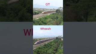 CIT amp Whoosh Indonesian bullet train fasttrain highspeedtrain [upl. by Lory]