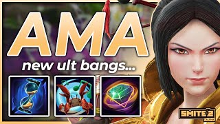 AMATERASUS NEW ULT IN SMITE 2 IS GAME CHANGING Ranked Gameplay [upl. by Mei]