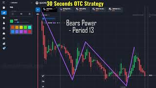 30 Seconds OTC Trading Strategy  Quotex Zigzag [upl. by Enaxor]