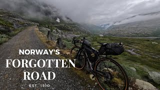 Riding the FORGOTTEN 100 Year Old Gravel Road Lost in the Norwegian Mountains [upl. by Rennie50]