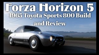 Forza Horizon 5 66 1965 Toyota Sports 800 Build and Review [upl. by Sal978]