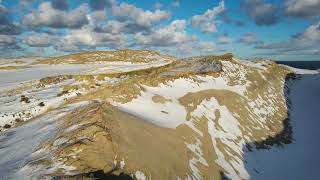 Neringos kopos Kuršių nerija Neringa Dune Curonian spit Lithuania 20241123 [upl. by Delora]