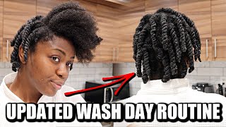 4C NATURAL HAIR WASH DAY ROUTINE START to FINISH [upl. by Rexer44]