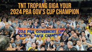 TNT TROPANG GIGA VS BRGY GINEBRA GAME 6 HIGHLIGHTS 2024 PBA GOVERNORS CUP CHAMPION [upl. by Ococ]