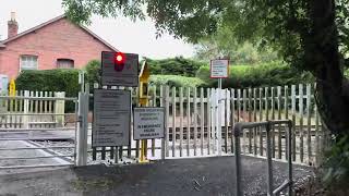 Rhydwhyman MWL Userwork Level Crossing Powys Monday 26082024 [upl. by Lawson]