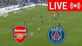 🔴Arsenal vs PSG LIVE  UEFA Champions League 2425  PES 21 Video Simulation And Live Score [upl. by Sokin]