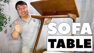 Laptop Tray Table Sofa Desk by NNEWVANTE Setup and Review [upl. by Hindu]