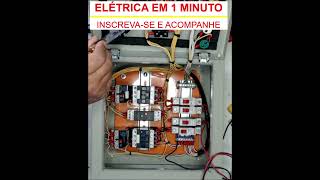 ELÉTRICA EM 1 MINUTO  eletrica comandoeletrico eletricista ferramentas ddp volt ampere [upl. by Ciapas]