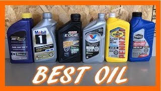 Synthetic Motor Oil Comparison  Which Engine Oil is Best [upl. by Cheney]