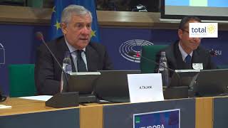 Al Parlamento europeo levento di Ansa su quotlEuropa che verràquot Presenti anche Metsola e Tajani [upl. by Ardy785]