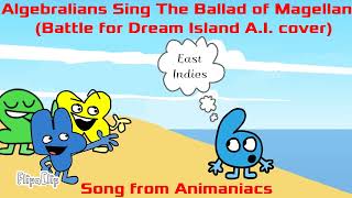 BFDI AI Cover Animaniacs The Ballad of Magellan [upl. by Aldercy]