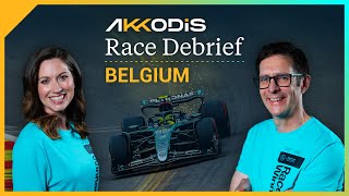 Why Was George Disqualified at Spa  2024 Belgian GP F1 Akkodis Race Debrief [upl. by Elocin78]