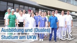 Ausbildung und Duales Studium am UKW  Hier kannst du alles werden [upl. by Asum814]