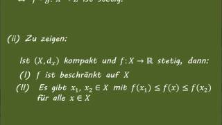 Unterwegs in metrischen Räumen 2 Stetige Funktionen [upl. by Rehpotsyrk]
