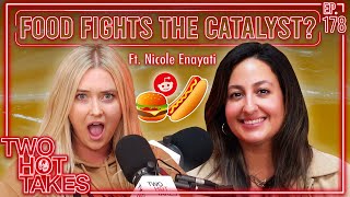 Are Food Fights the Catalyst Ft Nicole Enayati  Two Hot Takes Podcast  Reddit Stories [upl. by Anikal]