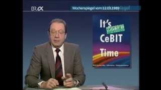 Wochenspiegel  CeBIT 1989 12031989 [upl. by Asseralc287]