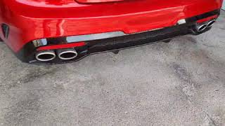 Kia Stinger MBRP Exhaust [upl. by Ahseela]