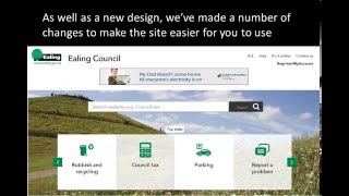 New Ealing Council Website [upl. by Anwahsak]