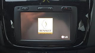 Media Nav Renault Trocando senha central e como ativar ou desativar câmera de ré e Eco Mode [upl. by Airliah118]