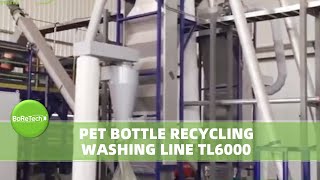 6000 kgh PET bottle washing line [upl. by Htiduy]