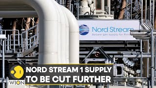 Nord Stream 1 supply to EU to be cut further says Russias Gazprom  Latest English News  WION [upl. by Ahsimaj]