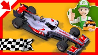 Cars  Cartoon race cars Little Smart Kids [upl. by Debbi173]