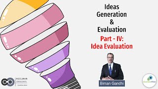 Idea Evaluation  Idea Generation amp Evaluation  Startup Presummit [upl. by Nillek]