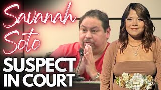 Savanah Soto Murder Suspect in Court BOND HEARING San Antonio Texas [upl. by Ulphiah107]