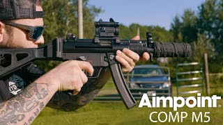 Aimpoint Comp M5 Review THE EXECUTIVE RED DOT [upl. by Eilrahs]