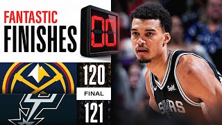 Final 553 MUSTSEE ENDING Spurs vs Nuggets 🤯  April 12 2024 [upl. by Ardnak603]