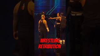 WWE Female Superstar Mia Yim Slaps Jimmy Uso shorts romanreigns [upl. by Akfir]