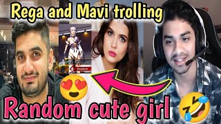 Soul Regaltos and Mavi Trolling Random cute girl🤣 Regaltos funny moments🚀regaltosmavigoldybhai [upl. by Jb]