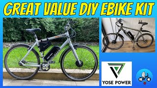 Convert your bike to Electric Sub £400 DIY Ebike kit Yose Power [upl. by Eanram]